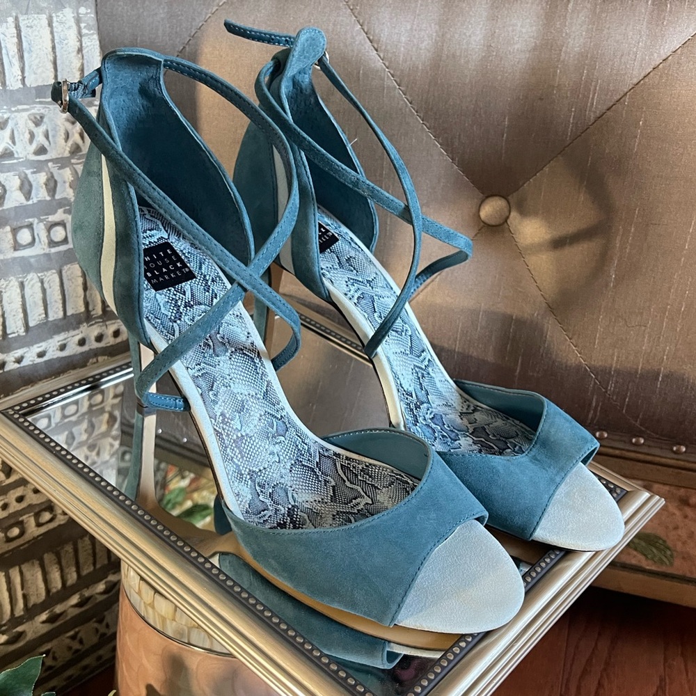 WHBM Turquoise Sandals